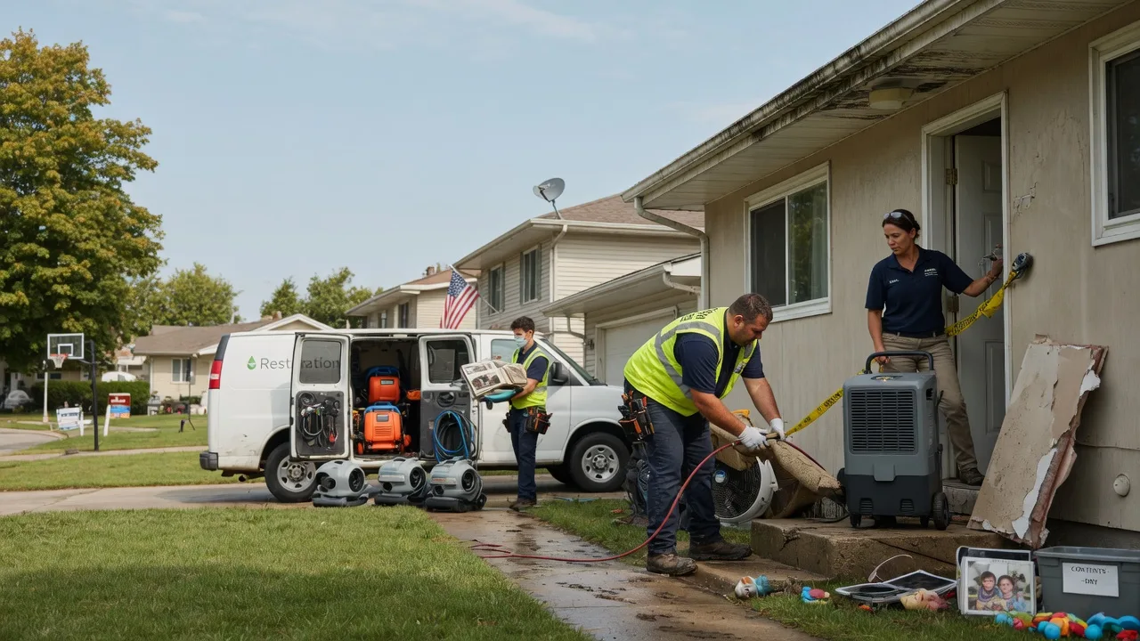 Water Damage Restoration in Callensburg, PA near me